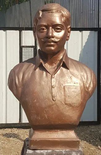 Bronze Chandrashekhar Azad Statue, For Exterior Decor, Size/Dimension: 3 Feet at Rs 175000 in Bhopal