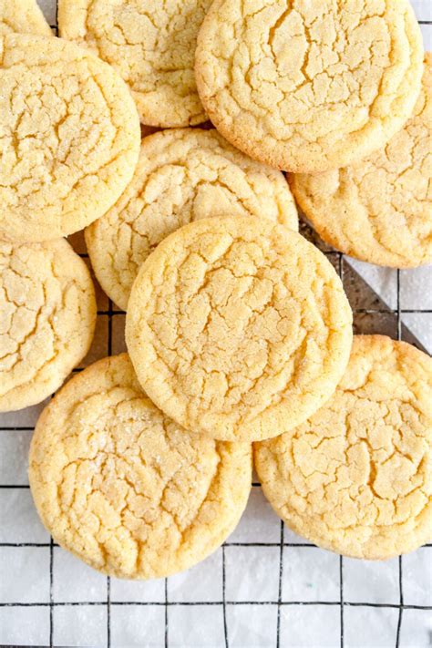 Soft and Chewy Classic Vanilla Cookies - Cloudy Kitchen