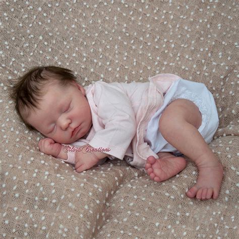 Realborn® Sleeping Zuri (18" Reborn Doll Kit) - Bountiful Baby (DP Creations LLC)