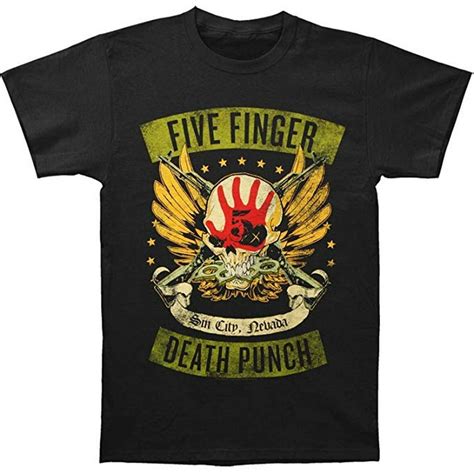 Global Merch - Five Finger Death Punch Locked and Loaded T-Shirt ...