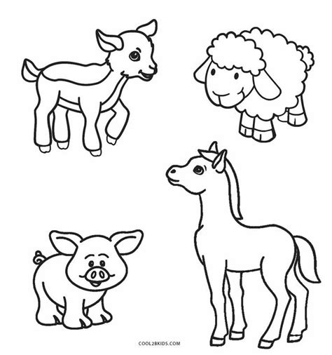 Free Printable Farm Animal Coloring Pages For Kids | Cool2bKids | Farm ...