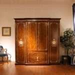 Luxury 4 door wardrobe designs luxury Antique bedroom furniture set 13990