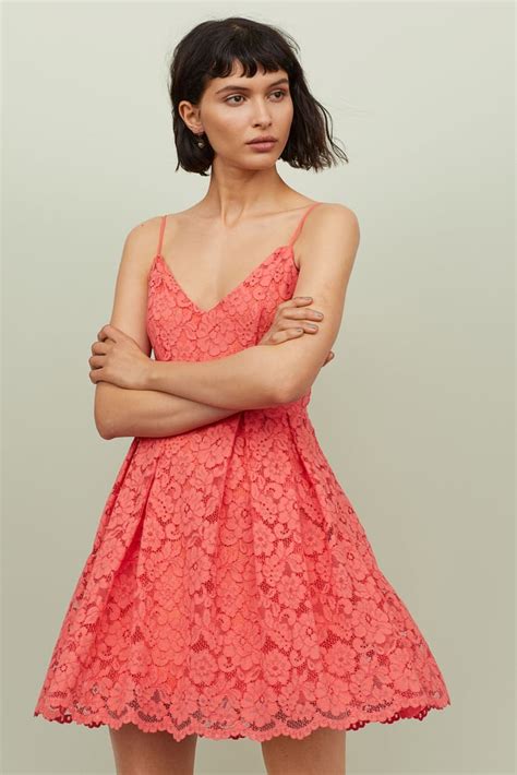 H&M Short Lace Dress | Best Dresses From H&M 2019 | POPSUGAR Fashion UK ...