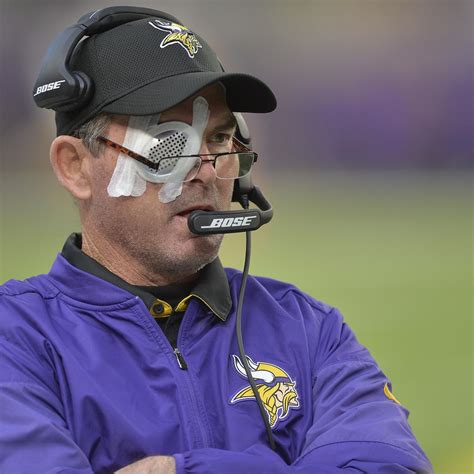 Mike Zimmer Says He Plans to Keep Coaching Despite Eye Problems | News ...