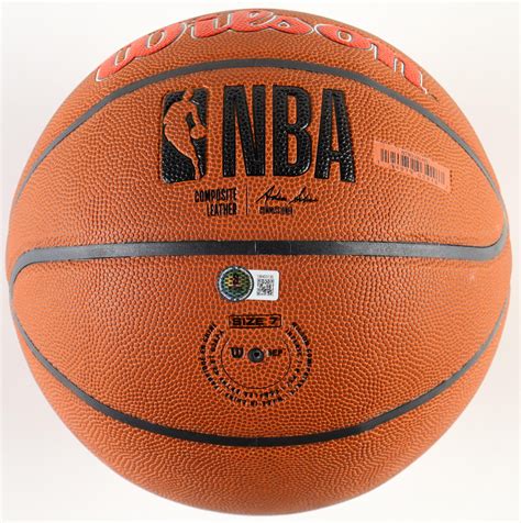 Dominique Wilkins Signed Hawks Logo Basketball (Beckett) | Pristine Auction