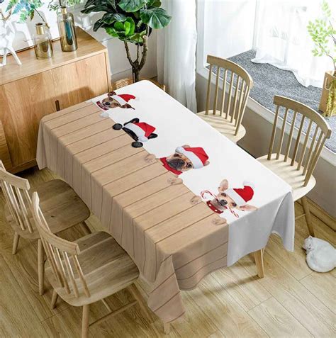 Five Dog Themed Tablecloths Design To Lighten Up Your Dining Area