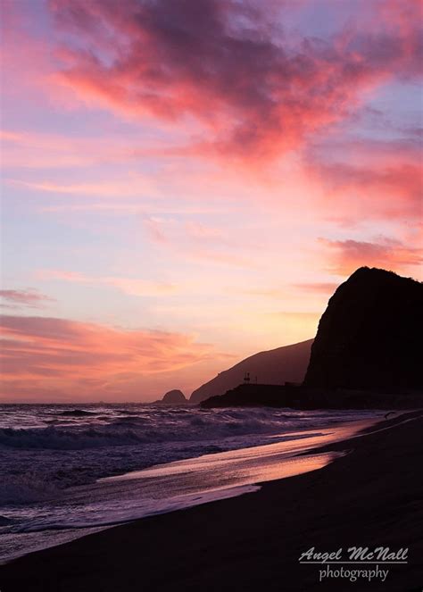 Pink Sunset, Beach Photography, Fine Art Photography Print, Beach Decor ...