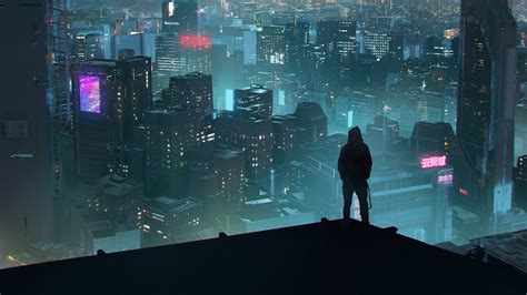 Download Sci Fi City Sci Fi City 4k Ultra HD Wallpaper by Chin Fong