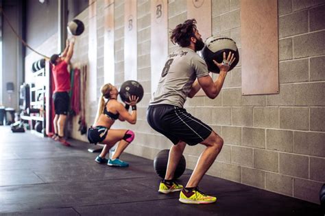 The wall ball is a staple CrossFit exercise and is a highly functional way to develop your ...