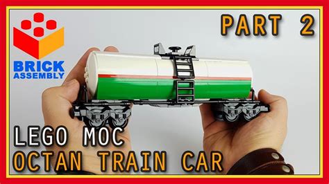 Part 2 - Speed build - Octan car - Lego Train MOC - 001 | Lego trains, Lego, Train