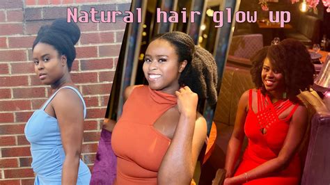 Natural Hair Glow Up! Favourite and complimented hairstyles # ...