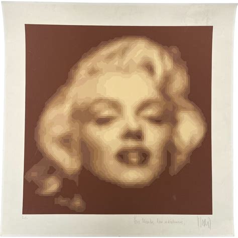 Vintage silkscreen Marilyn Monroe by Yvaral (Jean-Pierre Vasarely), 1970