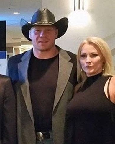 WWE Superstar Brock Lesnar with his wife retired WWE Diva Sable (Rena Mero Lesnar). The couple ...