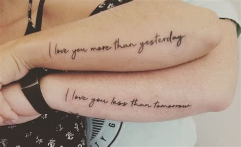 91 matching couple tattoos with meaning – Artofit