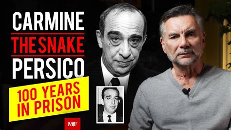 Carmine Persico | Boss of Colombo Crime Family | 100 Years in Prison with Michael Franzese - YouTube