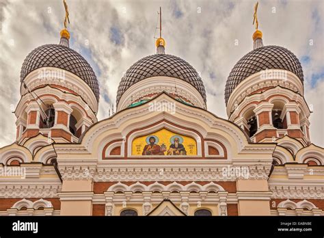 Alexander Nevsky Cathedral Tallinn Estonia Stock Photo - Alamy