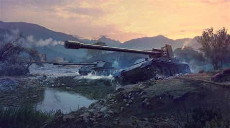 Epic 4K Ultra HD Wallpaper: Tanks in World of Tanks