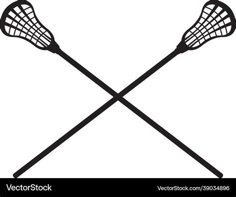 Lacrosse sticks Royalty Free Vector Image - VectorStock