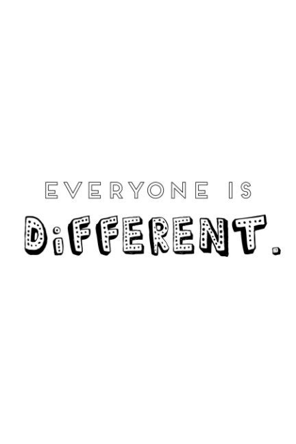 Everyone is Different by Tilly Wirihana | Blurb Books Canada