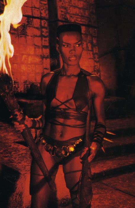 Grace Jones in “Conan the Destroyer” | Grace jones, Conan the destroyer, Superhero