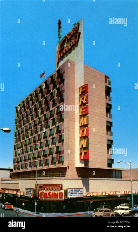 Fremont Hotel, Las Vegas, Nevada, USA, 1956. Artist: Unknown Stock Photo - Alamy