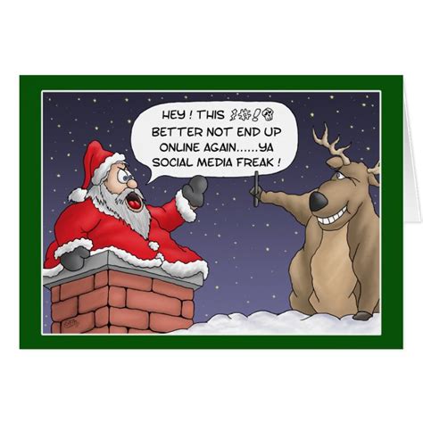 Funny Christmas Cards: Online Post Card | Zazzle