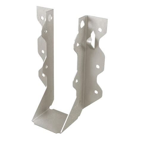 USP 2-in x 6-in 20-Gauge Stainless Steel Face Mount Joist Hanger in the ...