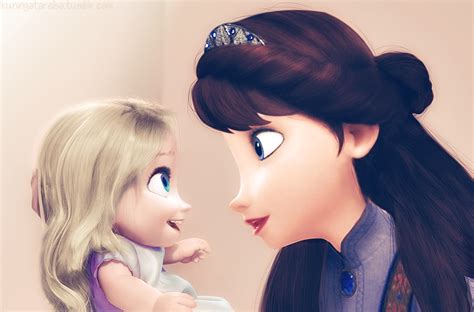 Baby Elsa and her Mother - Elsa and Anna Photo (37482271) - Fanpop