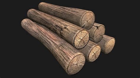 Firewood Logs - FlippedNormals