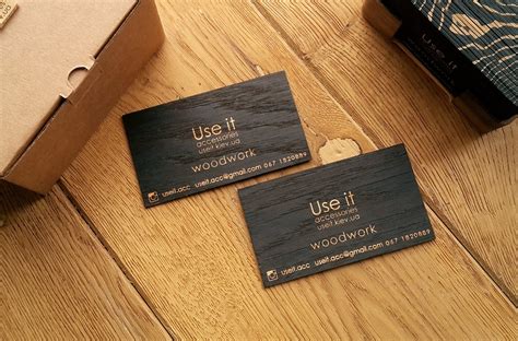 Wooden Business Cards Wooden Card Business Card Wooden - Etsy