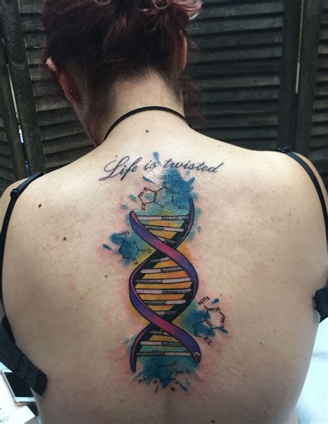 Dna Helix Tattoo