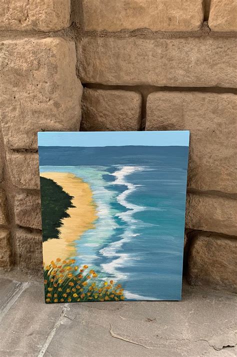 Followed a joony art tutorial on YouTube🌊This was my first time painting water 😅 : r/painting