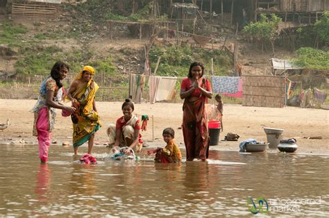 Women Bathing and Washing in Shangu River - Bandarban, Ban… | Flickr
