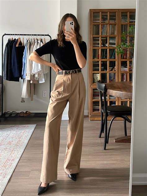 Camel Pants Outfits