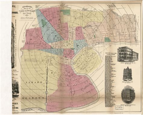 Holbrook's map of the city of Newark, New Jersey. | Library of Congress