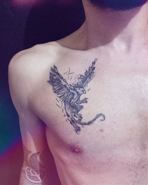 Hippogriff | Fine line tattoos, Bee tattoo, Tiger tattoo