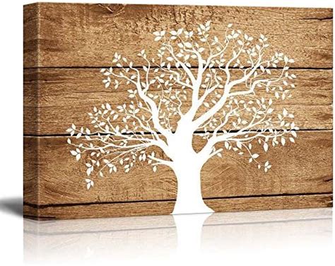 Abstract Tree Canvas Wall Art - Two... - Canvas Art