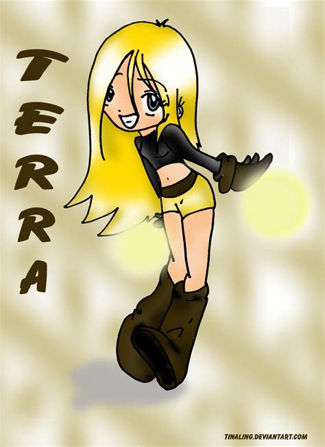 Teen Titans: Terra by tinaling on DeviantArt