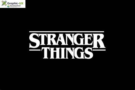 Stranger Things Font – GraphicUX