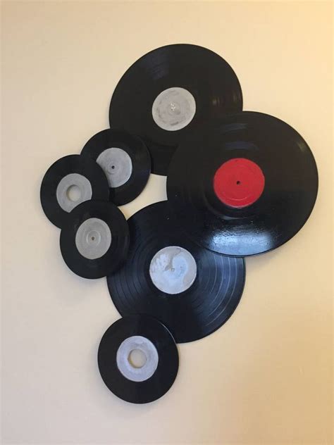 Records, Vinyl Wall Art Installation | Vinyl wall art, Record wall art ...