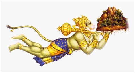 Hanuman Png Free Download - Flying Lord Hanuman Png, Transparent Png ...