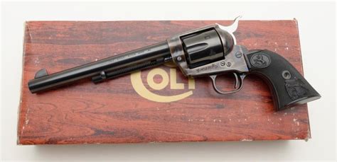 Colt SAA revolver, early 3rd Generation, .45 cal., 7-1/2” barrel, blue ...