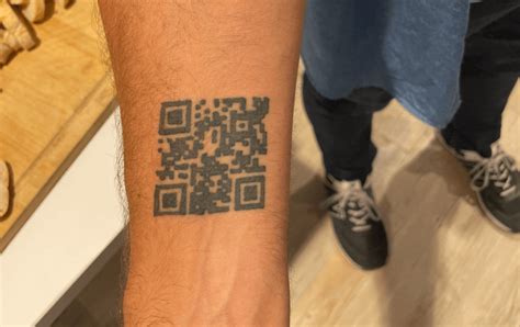 Qr Code Tattoo