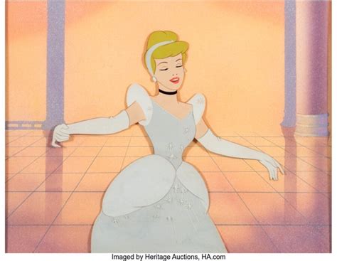 Cinderella Production Cel Walt Disney, 1950 by Walt Disney Studios on ...