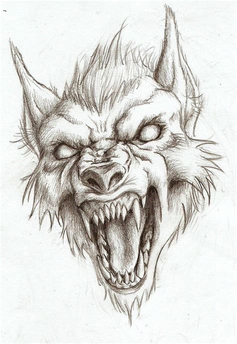 Ferocious werewolf by ArtisticDane | Werewolf drawing, Scary drawings ...