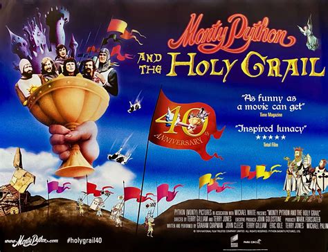 Original Monty Python and the Holy Grail Movie Poster - Comedy