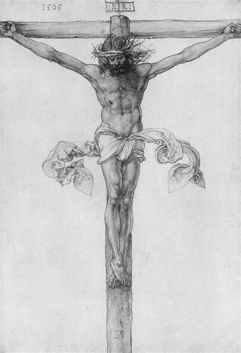 Christ on the Cross - Albrecht Durer - WikiArt.org