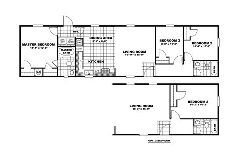 16x60 Mobile Home Floor Plans | plougonver.com