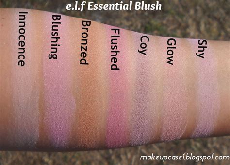 e.l.f Essential Blush Swatches. | Blush makeup, Beauty planet, All things beauty