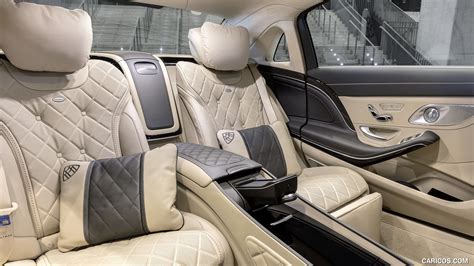 2018 Mercedes-Maybach S-Class S650 Black - Interior, Rear Seats | Caricos